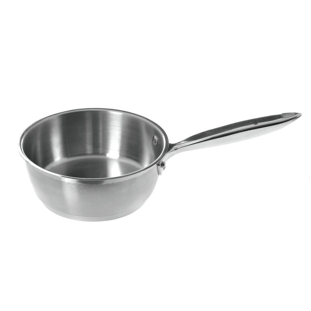 Browne-  5724041, Thermalloy®  1 1/5 qt Stainless Curved-Sided Saute Pan, 6 1/4"Dia x 2 3/8"H, Silver