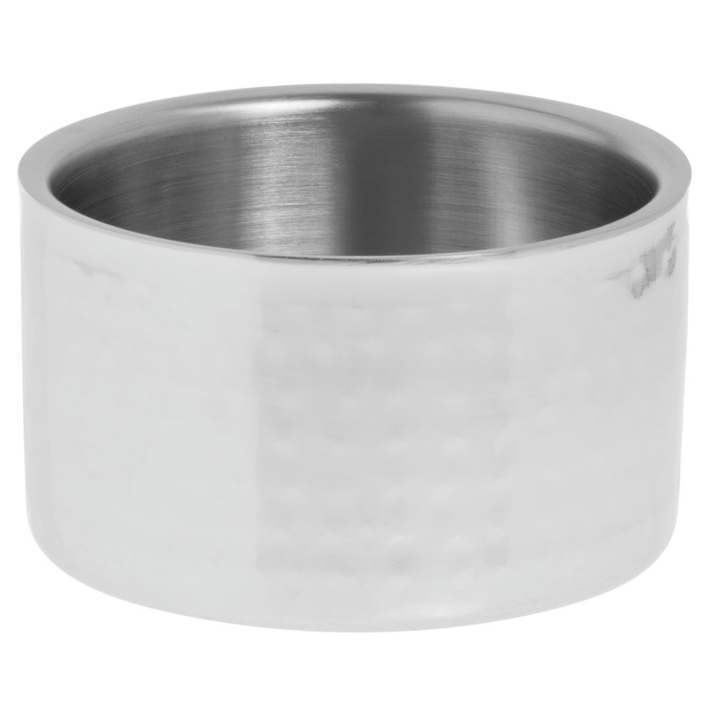 American Standard DWBH4 Hammered Stainless Steel Bowl - 17 oz, Double Wall Insulated, 4-3/4" dia. x 2-1/2"H