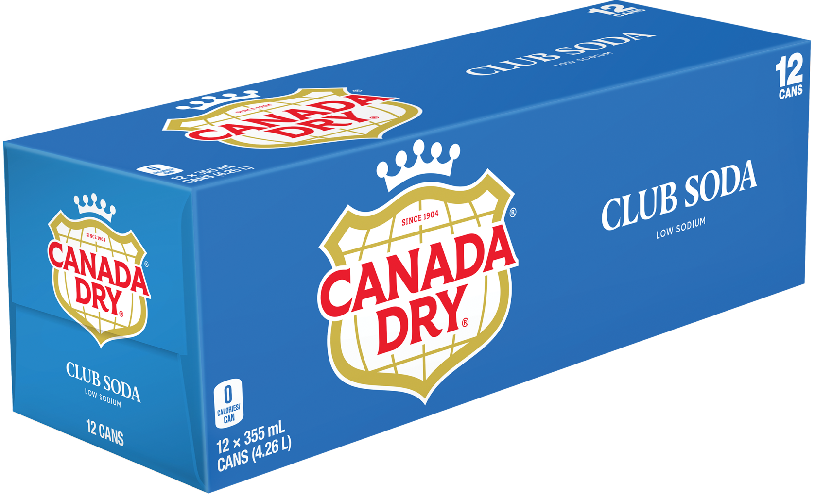 12 Pack Canada Dry - Tonic Water or Club Soda