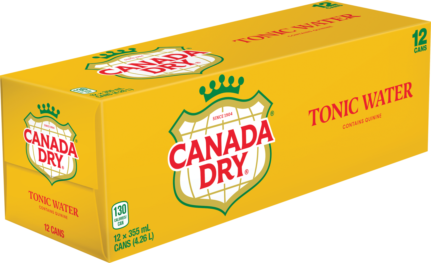 12 Pack Canada Dry - Tonic Water or Club Soda