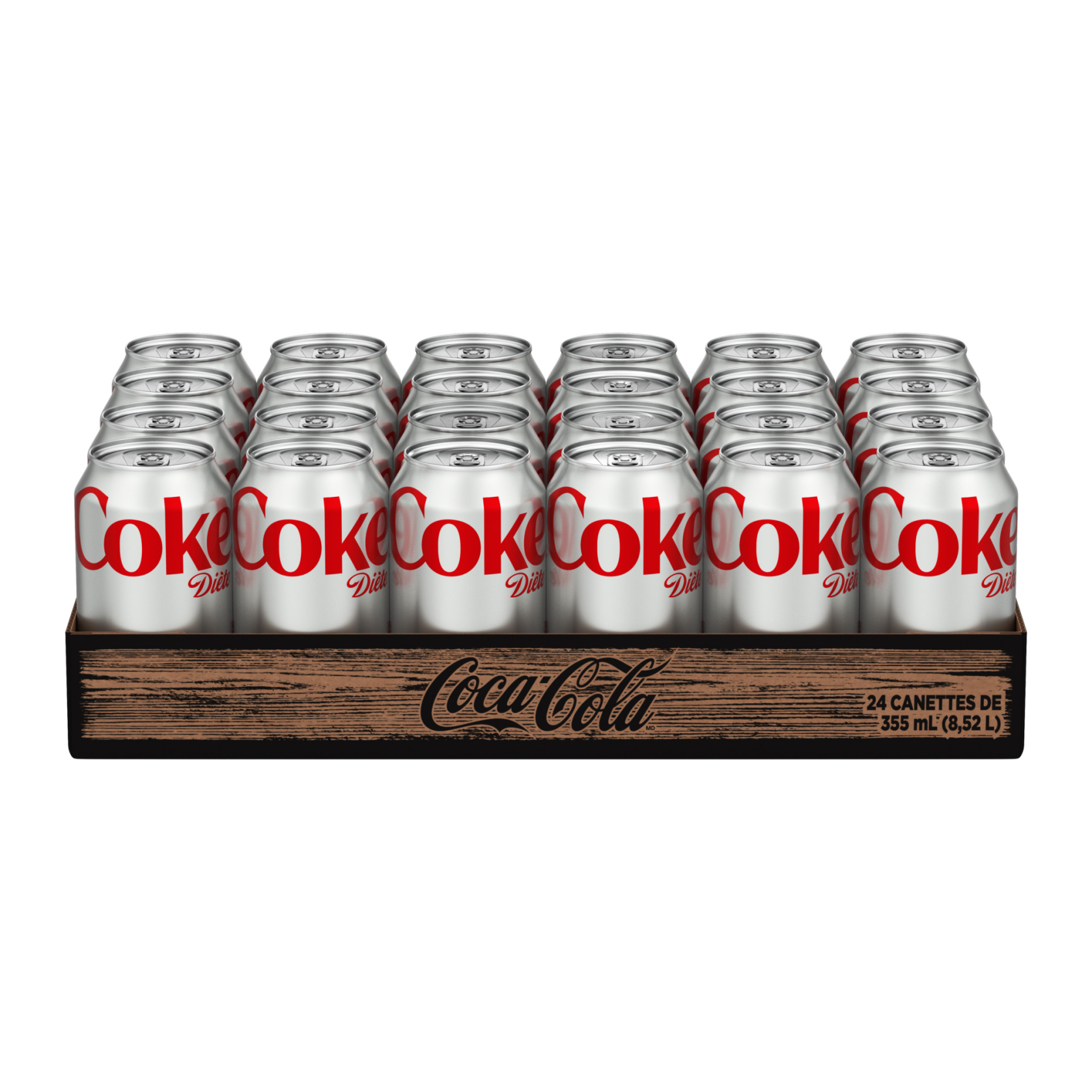 Assorted Pop Coke, Sprite, Canada Dry, and Coca Cola - 24-Pack Bundle