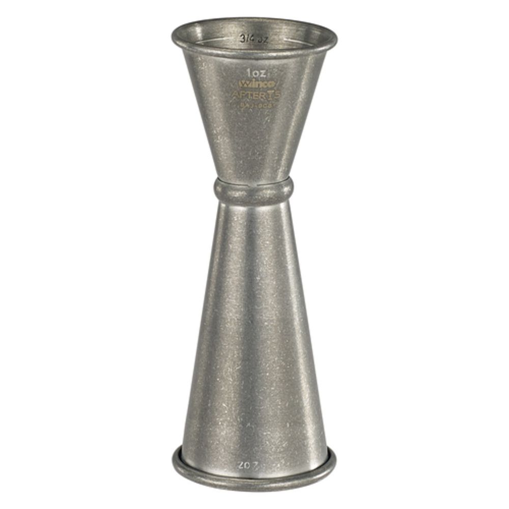 Winco BAJ-9CS Jigger w/Inner Marking Lines, 1 x 2 oz, Stainless Steel