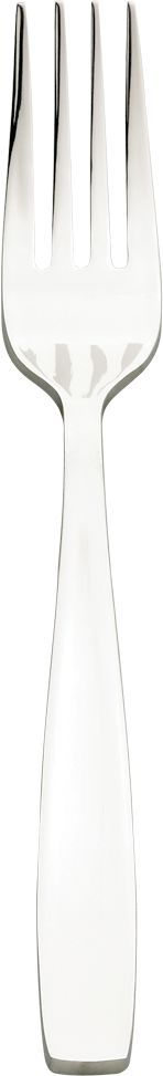 Browne - MODENA 8.1" Stainless Steel European Fork, Pack of 12 - 503005