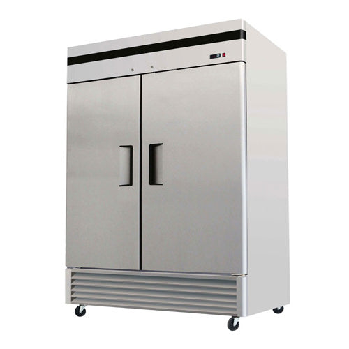 EFI F2-39VC 39" Stainless Steel Bottom-Mount Reach-In Freezer, 30.2 Cu. Ft., 2-Door, Versa-Chill Series.