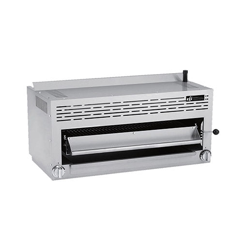 EFI RCTSM-36 36" Natural Gas Salamander Broiler, Stainless Steel, 43,000 BTU, with Ceramic Infrared Burners.