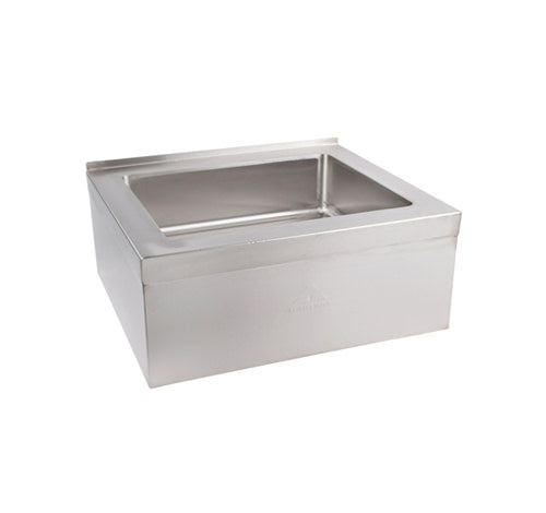 EFI SIM3316 Floor Mounted Mop Sink, 33 x 25 x 16, 304 Stainless Steel, NSF Certified, Ideal for Efficient Cleaning