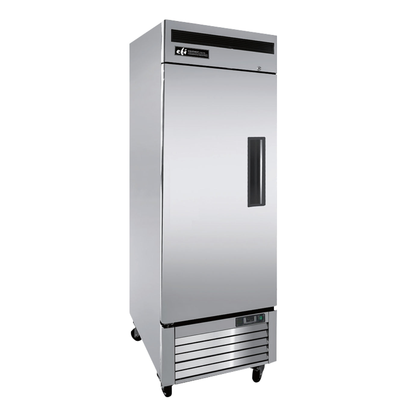 EFI C1-27VC-L 27" 19.1 Cu. Ft. Left-Hand Solid Door Refrigerator - Stainless Steel, Reach-In, Versatile & Efficient