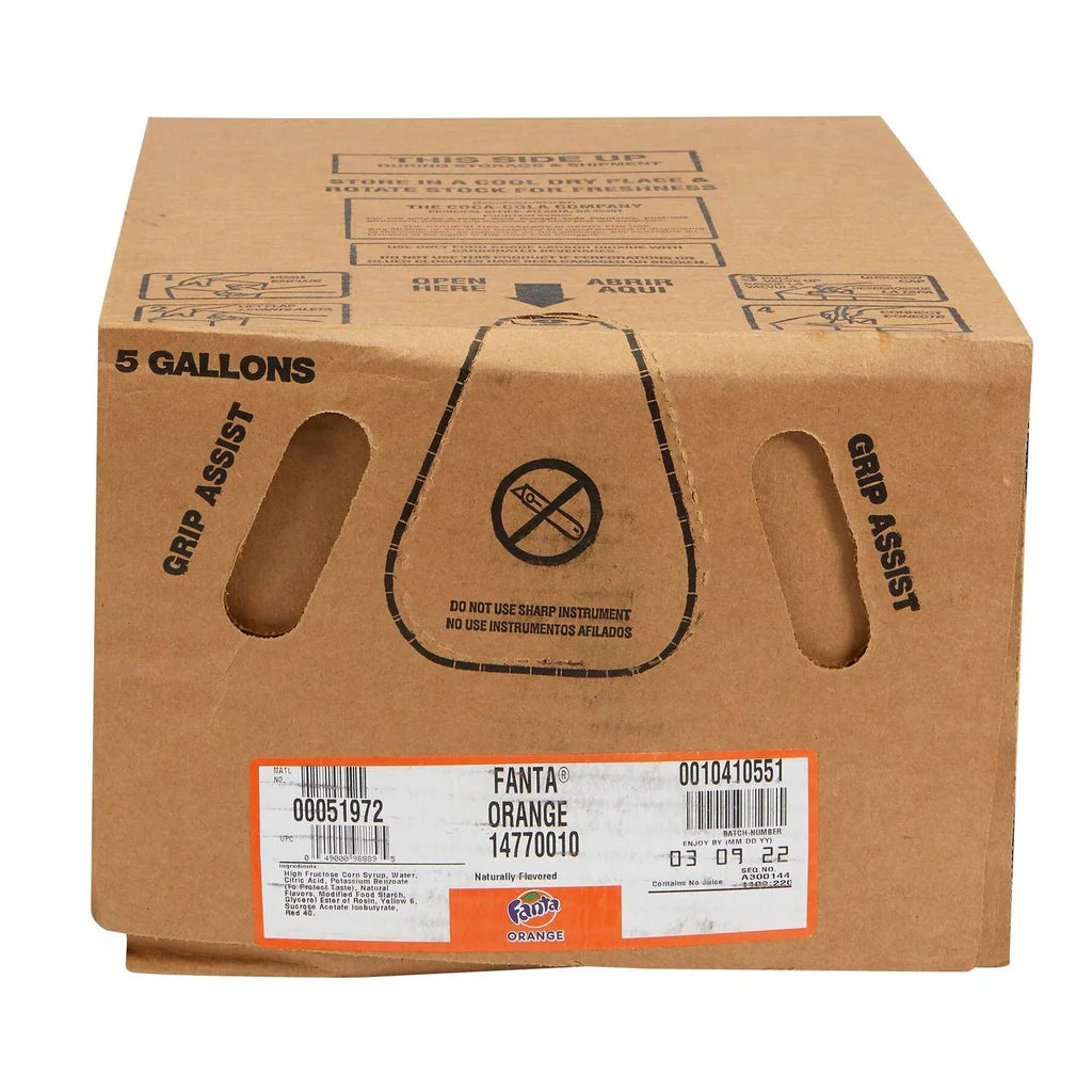 20 L Fountain Syrups (BIBS) - Coca Cola, Sprite, Giner Ale, Diet Coke, Fanta