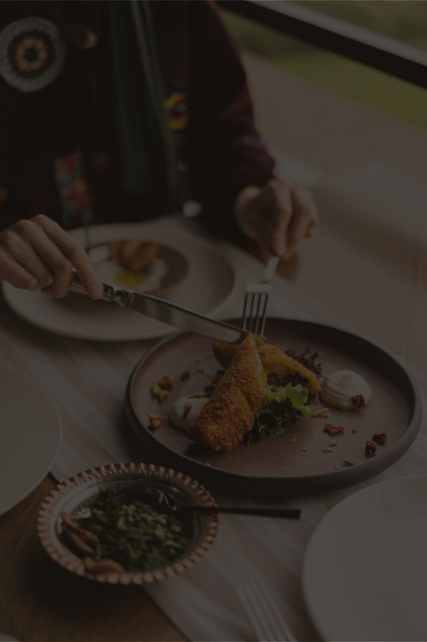 Commercial cutlery set for restaurants with forks, spoons, and knives for dining tables