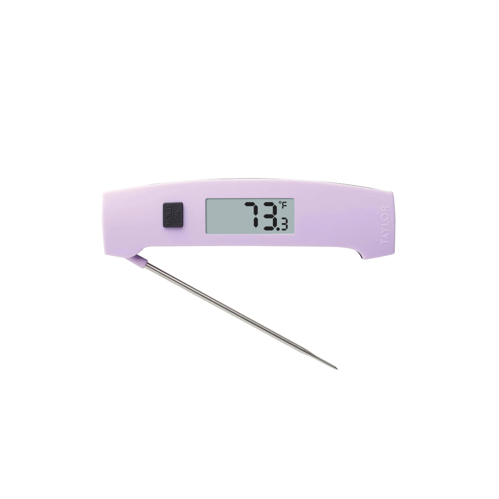 Taylor 5293167 Waterproof Folding Thermocouple Thermometer - Purple