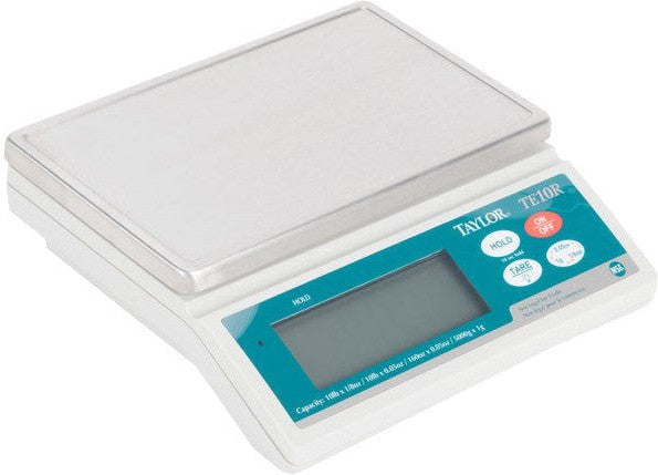 Taylor - TE10R, Digital Portion Control Scale, 10 lb capacity, Black