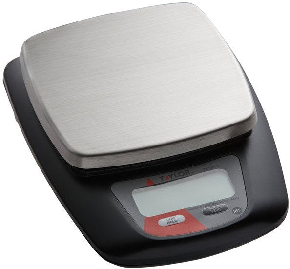 Taylor - TE11FTP, Economy Digital Portion Scale, 10 lb Capacity, Black