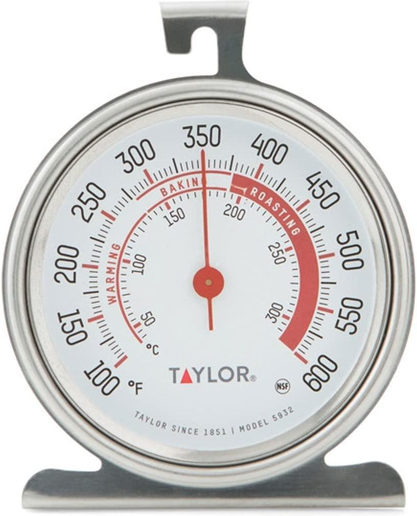 Taylor - 3.25" Analog Dial Oven Thermometer - 5932