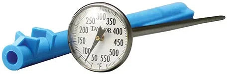 Taylor - 5" Instant Read Pocket Probe Dial Thermometer, Model 6093N, Compact & Accurate, 5" Length, Stainless Steel
