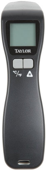 Taylor - Digital Laser Infrared Thermometer, Model 9523, Accurate Temperature Measurement, Compact Size, Black