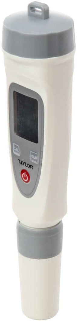 Taylor - 6580, Digital pH and Water Temperature Meter, Compact Design, Blue
