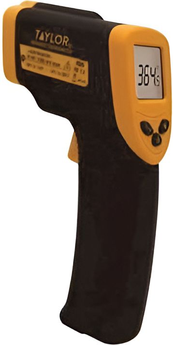 Taylor - Economy Infrared Thermometer, Model 5256881, Accurate Temperature Measurement, Compact Size, Red
