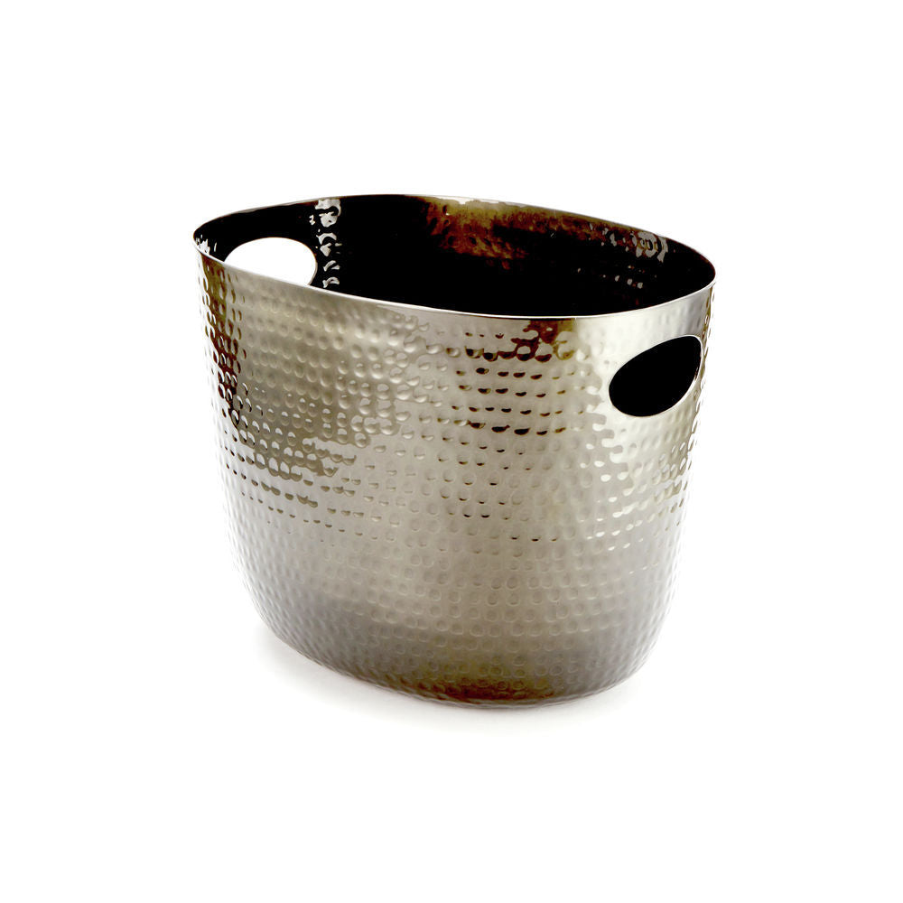American Standard ATHB9 Hammered Black Aluminum Beverage Tub, 7-3/4 Qt, Oval, Hand-Wash Only.