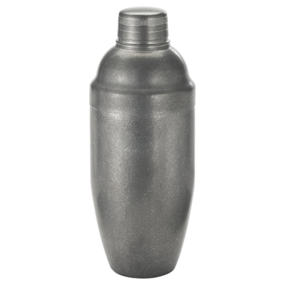 Winco BASS-24CS Shaker Set, 24 oz, 3-Piece, Crafted Steel Finish
