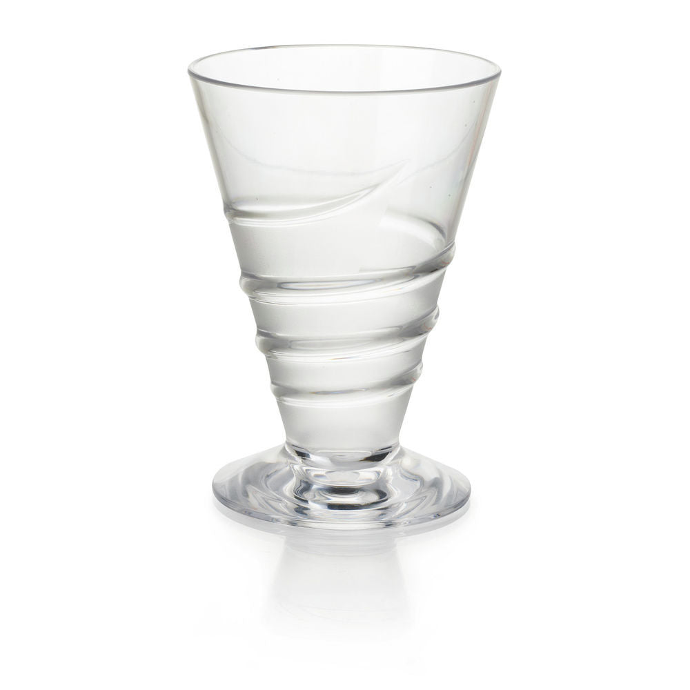 G.E.T. 14 Oz Clear SAN Dessert Time Sundae Twist Dish - 2 Dozen