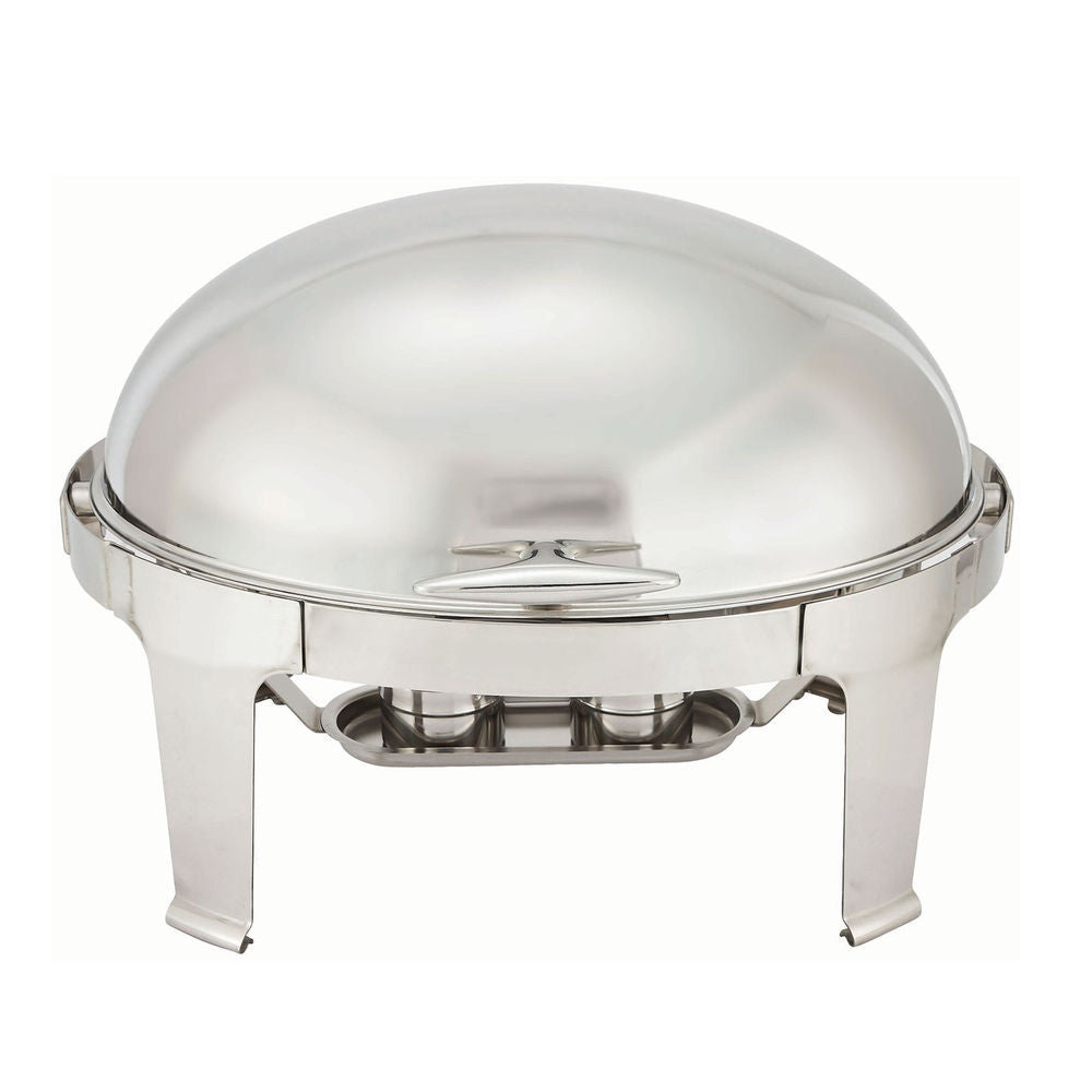 Winco 603 Madison Chafer, 8 qt. Oval, Stainless Steel, Sold Individually