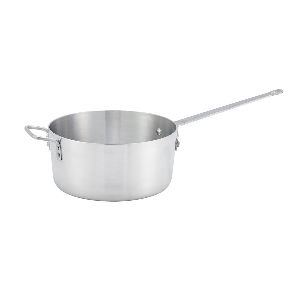 Winco ASP-10, 10 Quart Sauce Pan, 11-1/2" dia. x 5-3/4"H, Silver