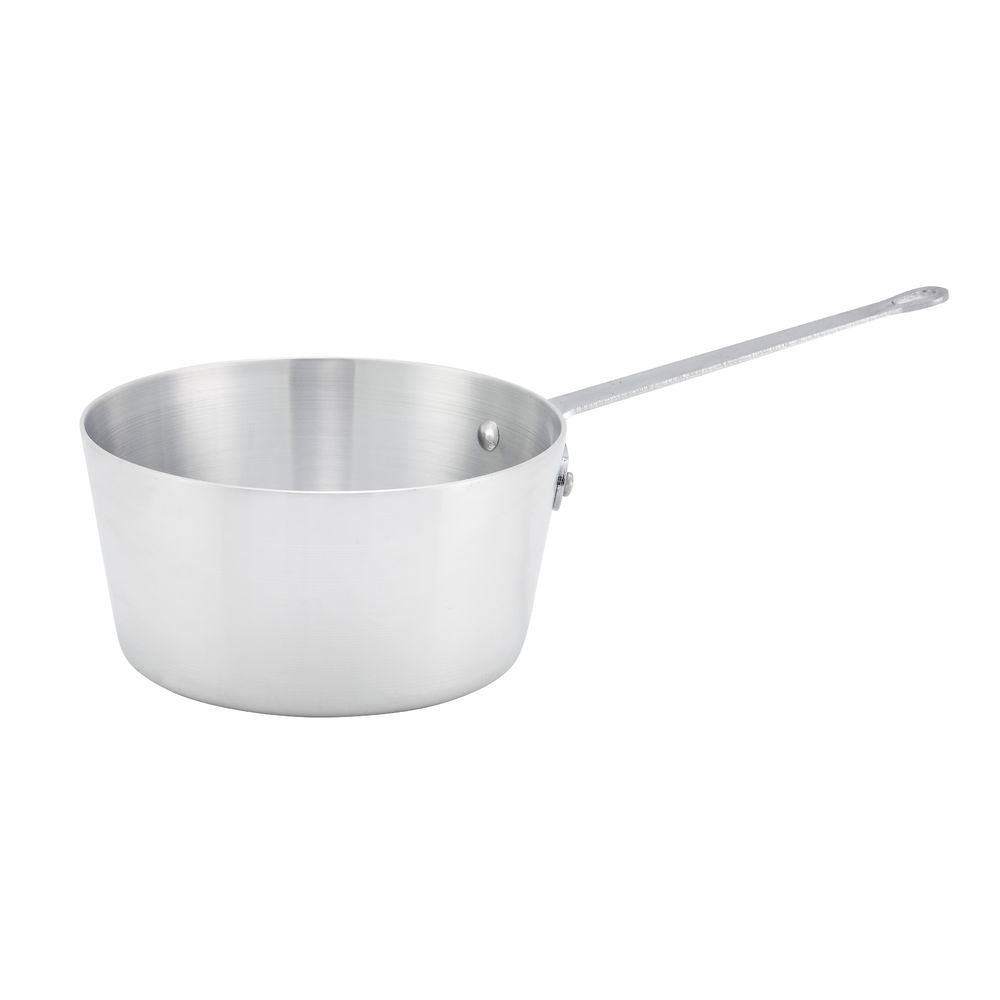 Winco ASP-2 Sauce Pan, 2-1/2 qt., 7-3/4" dia. x 4-1/8"H, Silver