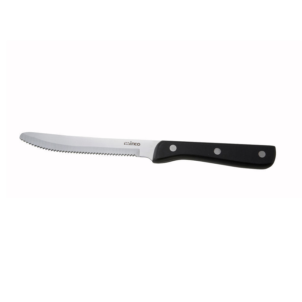 Winco K-80P Jumbo Steak Knife, 9-1/2" O.A.L., 5" Blade, Sold by Dozen
