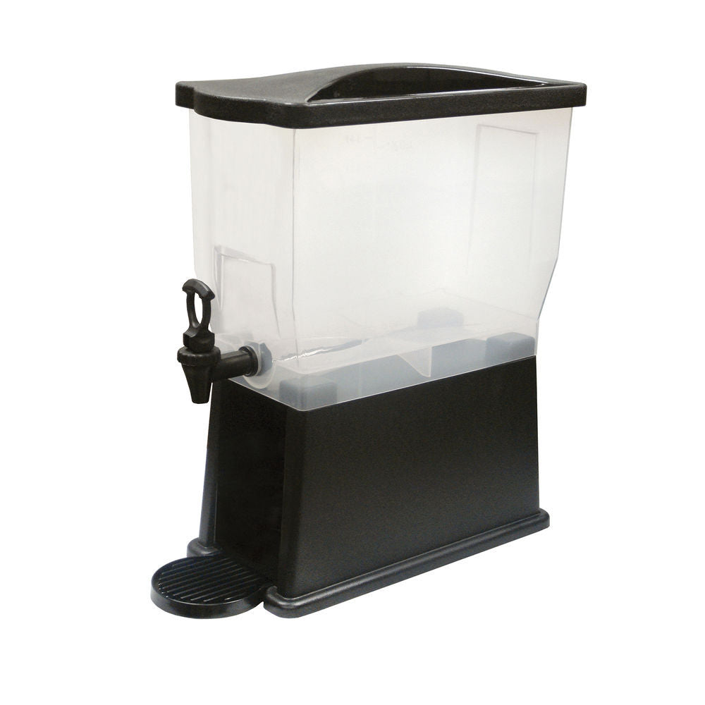 Winco PBD-3 Beverage Dispenser, Non-Insulated, Clear, 18-7/8"L x 8-3/16"W x 20-3/8"H