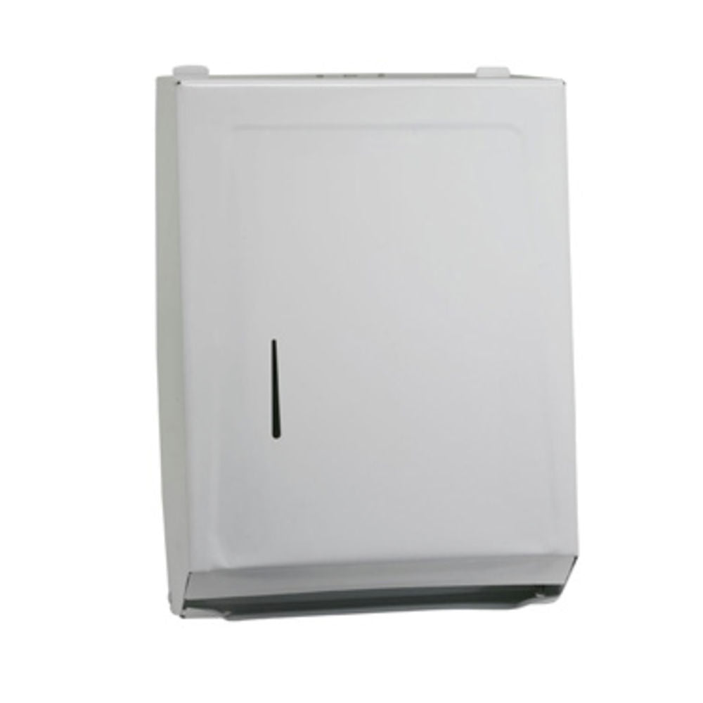 Winco TD-600 Paper Towel Dispenser - White, 11.02"H x 15.35"L x 3.94"W