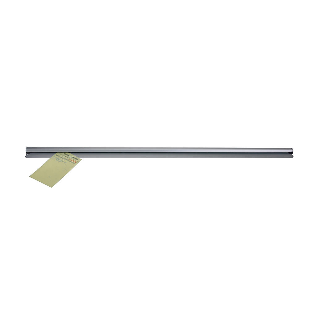 Winco ODR-48N Check Minder Ticket Holder/Rail, 48", Black