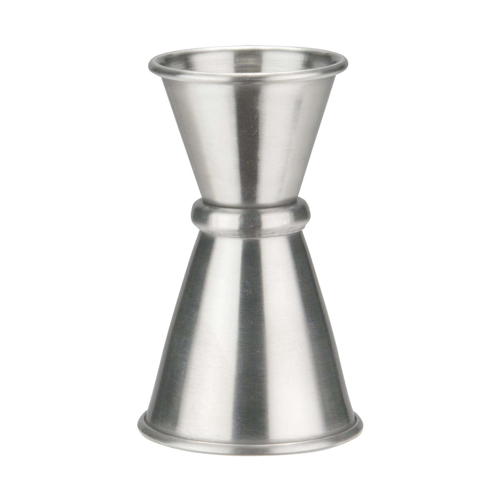Japanese-Style Jigger, 1/2 Oz. x 1 Oz, stainless steel(30g)-Bar Accessories-Winco-J-7-KAF Bar Supplies