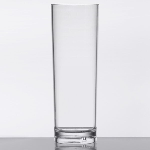 GET H-14-1-SAN-CL Cheers 14 oz. Customizable Clear SAN Plastic Tom Collins Glass - 24/Case