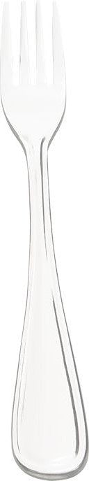Browne - CELINE 5.9" Stainless Steel Oyster Fork, Pack of 12, Durable Cocktail Fork, Silver
