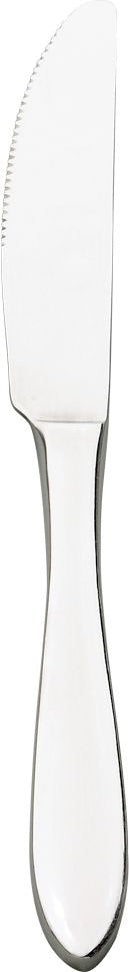 Browne - ECLIPSE 9.1" Stainless Steel Dinner Knife, Case of 12, Durable Design, Silver