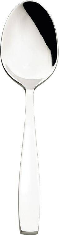 Browne - MODENA 6.3" Stainless Steel Tea Spoon, Case of 12, Silver