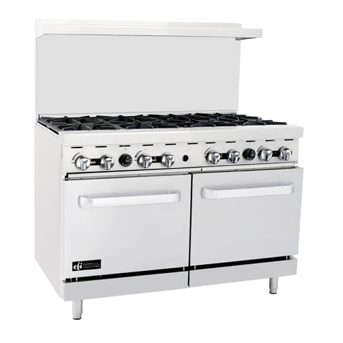 Efi-rctrs-8b-n-48 Natural Gas Range with 8 Open Burner