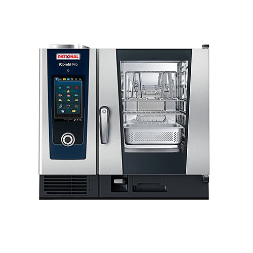 Rational CB1ERRA iCombi Pro 6 Half-Size Pan Electric Combi Oven - 208/240V, 10.8 kW