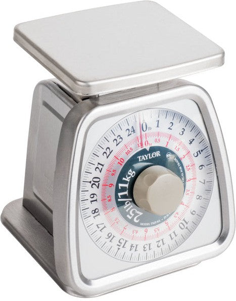 Taylor - TS25KL, Portion Scale with Rotating Dial, 25 lb capacity, Black