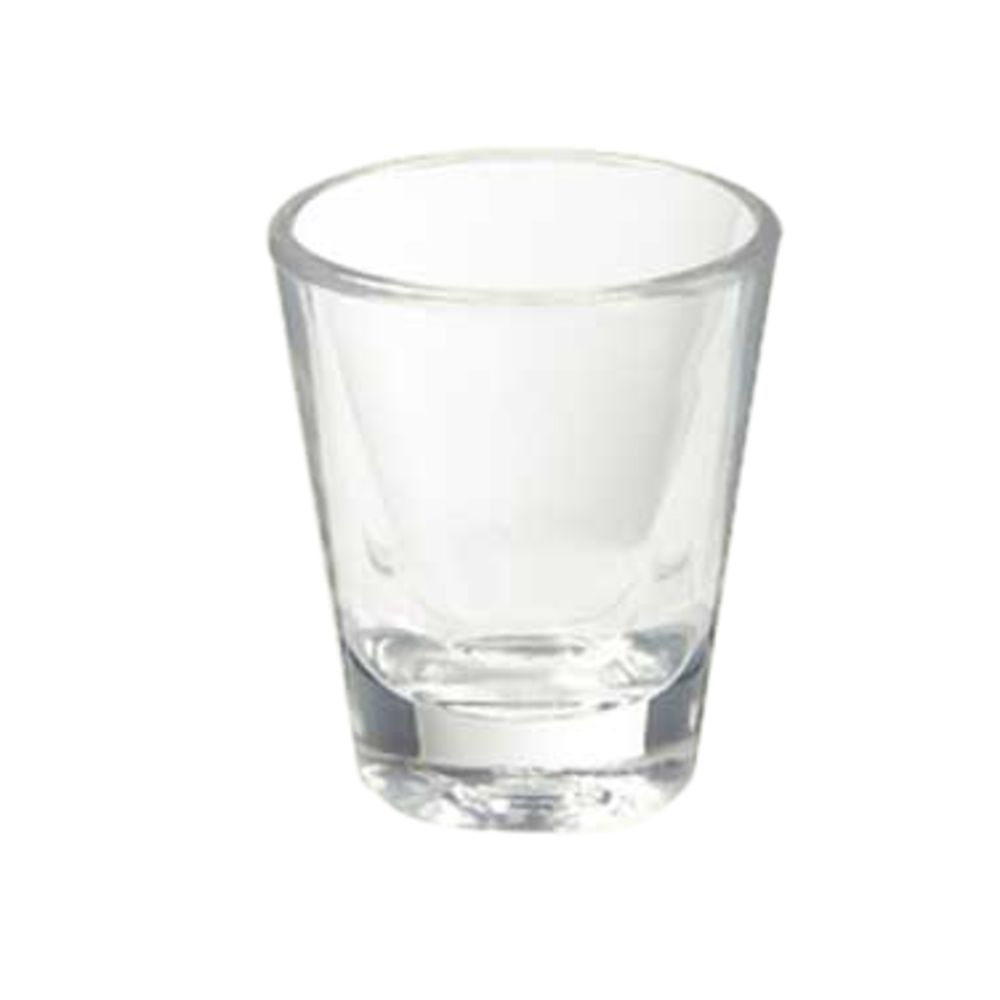 G.E.T. 1.5 Oz Clear SAN Shot Glass - 2 Dozen