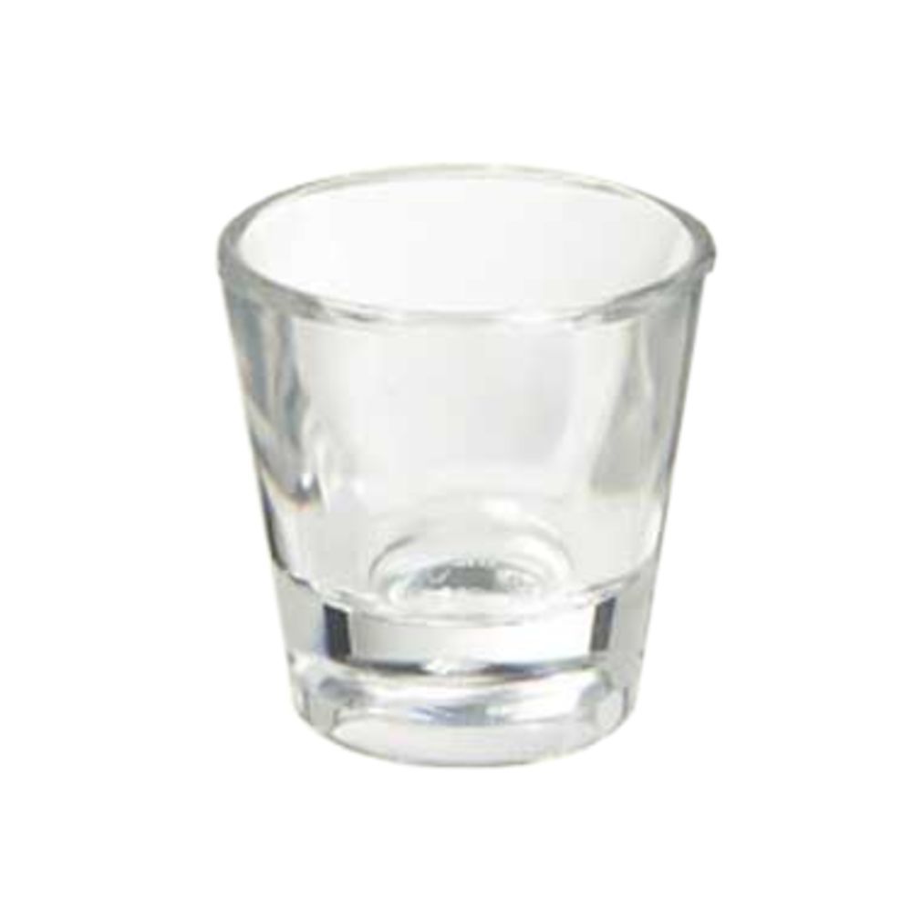 G.E.T. 1 Oz Clear SAN Shot Glass - 2 Dozen