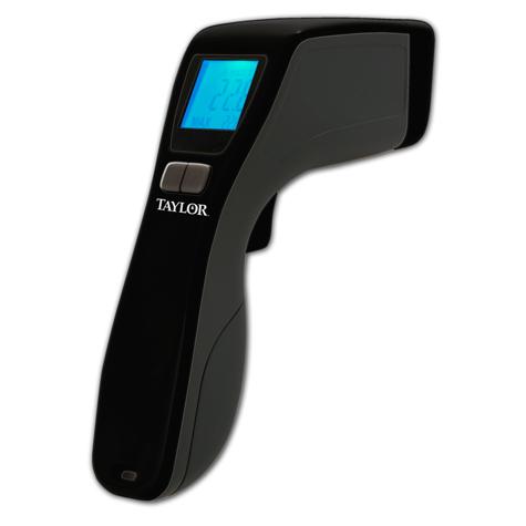 Digital Laster Infared Thermometer Gun, Black-Kitchen Supplies-Taylor-9523-KAF Bar Supplies