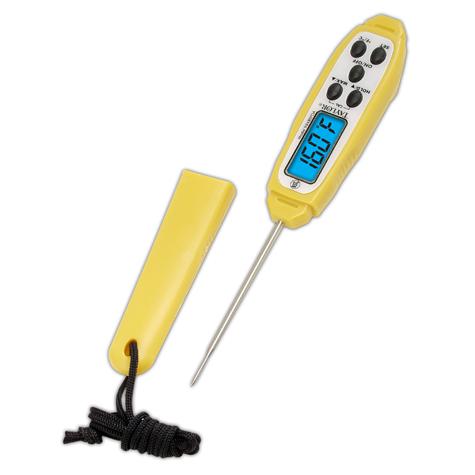 Waterproof Digital Pocket Probe Thermometer with Backlight - Dishwasher Safe-Kitchen Supplies-Taylor-9848EFDA-KAF Bar Supplies