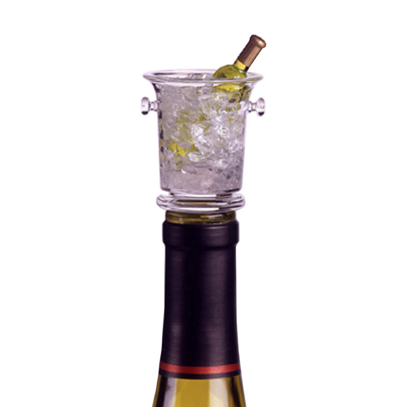Acrylic "Wine Bucket" Bottle Stopper-Bar Accessories-Prodyne-KAF Bar Supplies