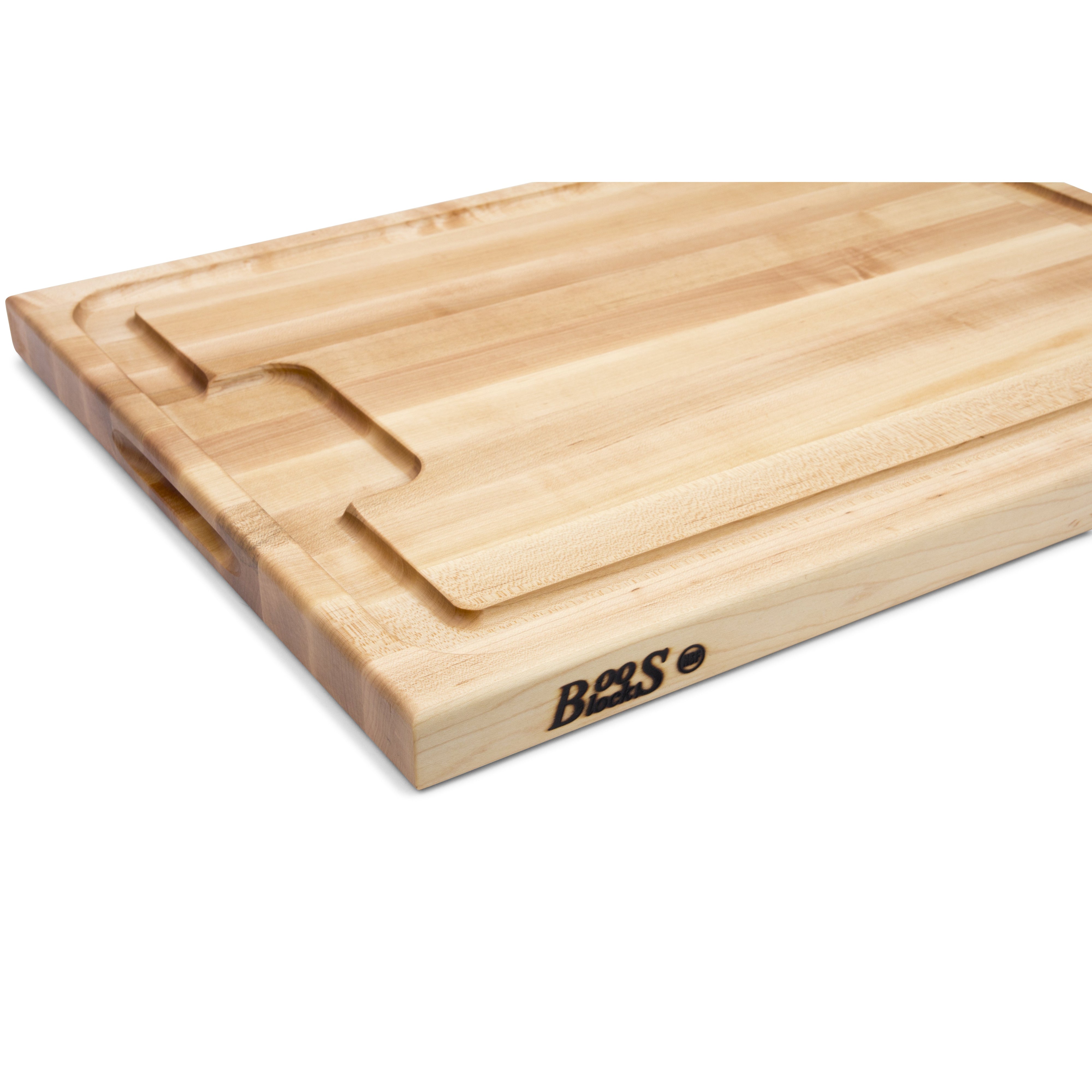 Professional Collection Maple AuJus Cutting Board - 24" x 18" x 1.5"-Kitchen Supplies-John Boos-AUJUS-KAF Bar Supplies