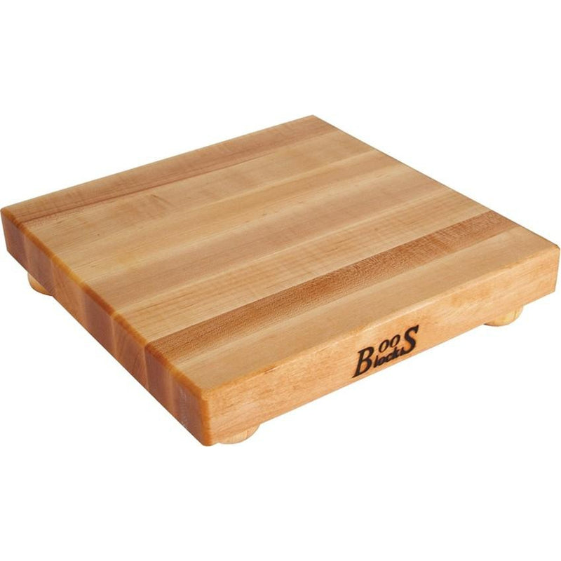Maple Cutting Board with Wood Bun Feet, Multiple Sizes-Kitchen Supplies-John Boos-KAF Bar Supplies