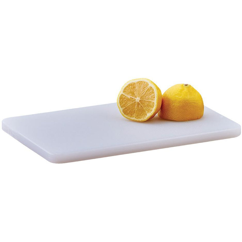 Cutting Board, 6" x 10" x 1/2", White-Kitchen Supplies-Winco-CBWT-610-KAF Bar Supplies