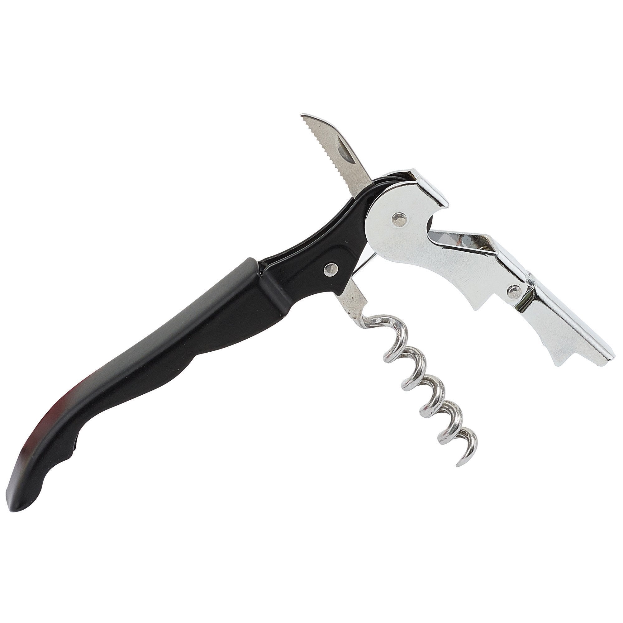 Double Hinged Corkscrew-Bar Accessories-Winco-CO-720-KAF Bar Supplies