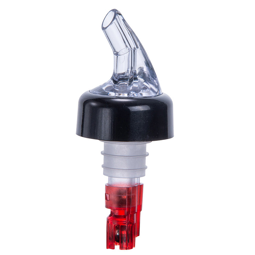 1oz Measured Pourer, Red Tail-Bar Accessories-Winco-PPA-100-KAF Bar Supplies