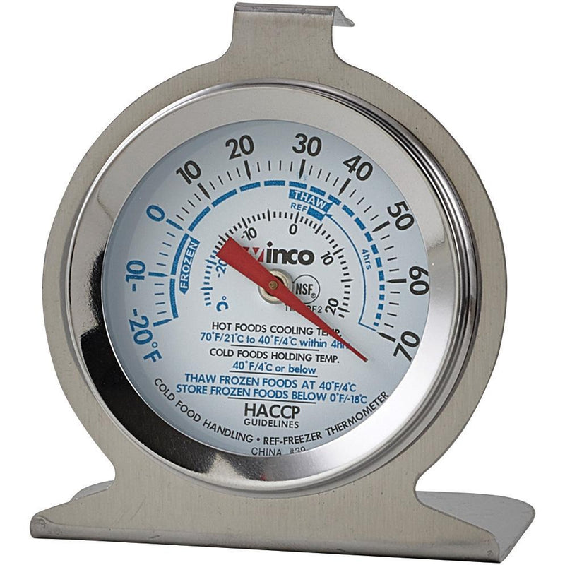 Freezer/Refrig Thermometer, 2" Dial-Kitchen Supplies-Winco-TMT-RF2-KAF Bar Supplies